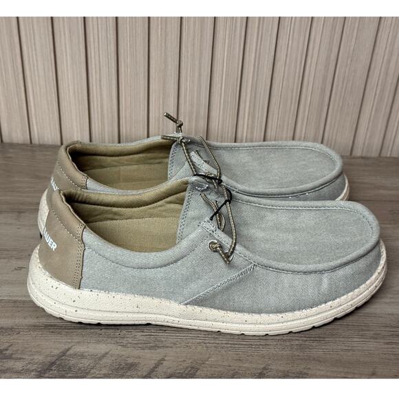 Eddie Bauer Canvas Lace-Up Loafer Size 7 Corbette - Picture 4 of 10